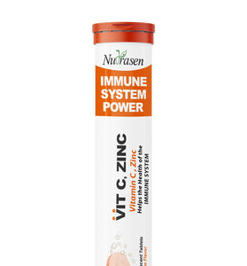 Nutrasen ZINC + VITAMIN C (Orange Flavor)