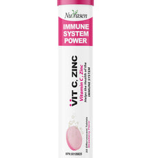Nutrasen ZINC + VITAMIN C (Strawberry Flavor)